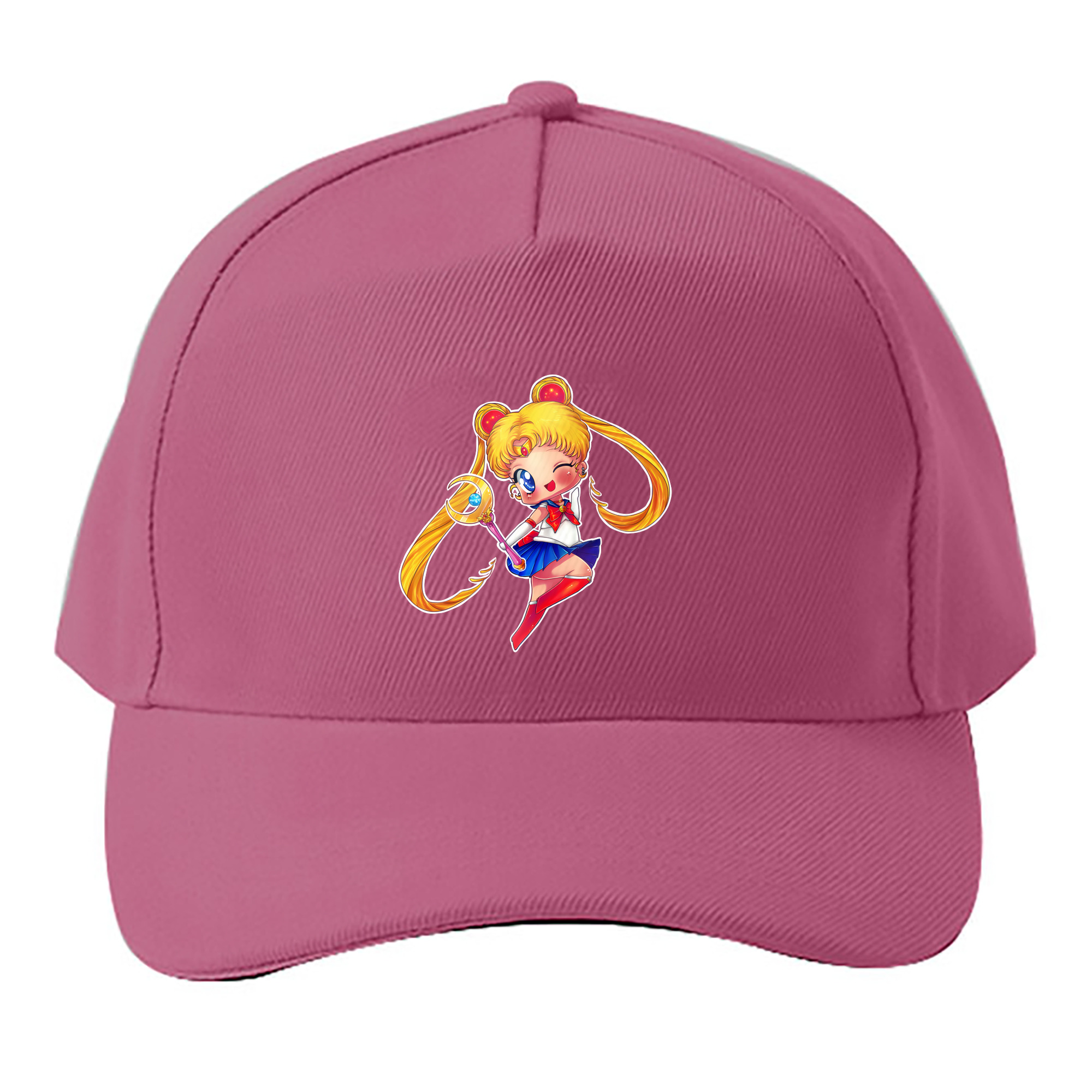 （画像用） 美少女戦士セーラームーン 月野 うさぎ つきの うさぎ Sailor Moon Tsukino Usagi ベースボールキャップ 綿100％ 男女兼用 帽子 スポーツ